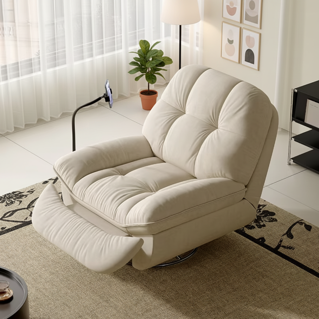 Fabric Swivel Rocker Manual Recliner Chair OEM Supplier