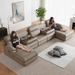 Home Theater Recliners with Console China Supplier OEM