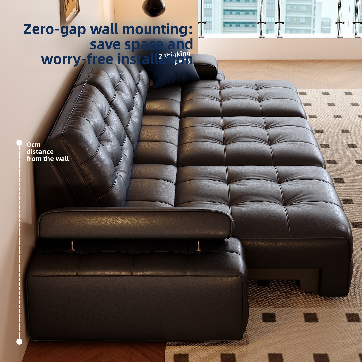 Power Retractable Sofa Bed gallery image 3